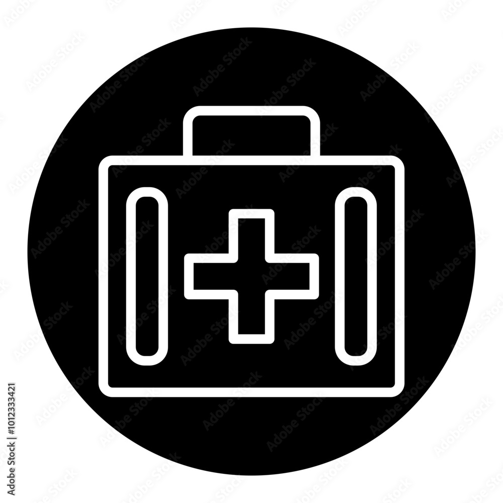 Obraz premium First Aid Kit Vector Icons