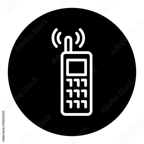 Walkie Talkie Vector Icons