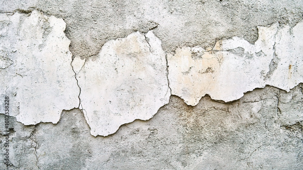 Cracked and Peeling Wall Texture in Neutral Tones Cracked and Peeling Wall Texture in Neutral Tones