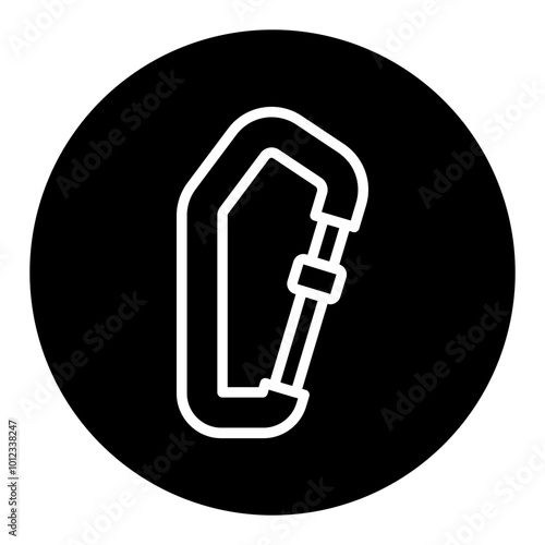 Carabiner Vector Icons