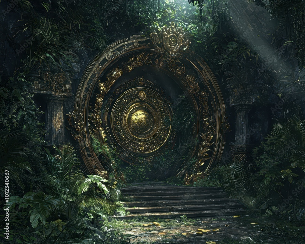 Mystical Abandoned Mansion with Hidden Vaults and Ornate Golden Artifacts Revealed Mystical Abandoned Mansion with Hidden Vaults and Ornate Golden Artifacts Revealed