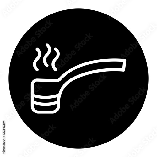Smoking Pipe Vector Icons