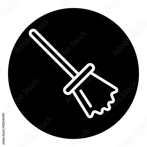Broom Vector Icons
