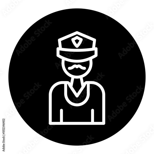 Policeman Vector Icons