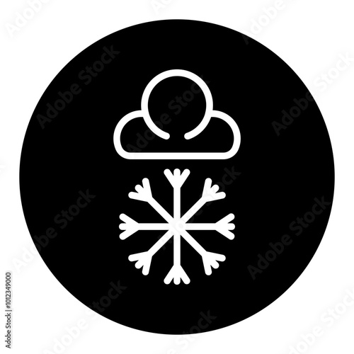 Heavy Snow Vector Icons