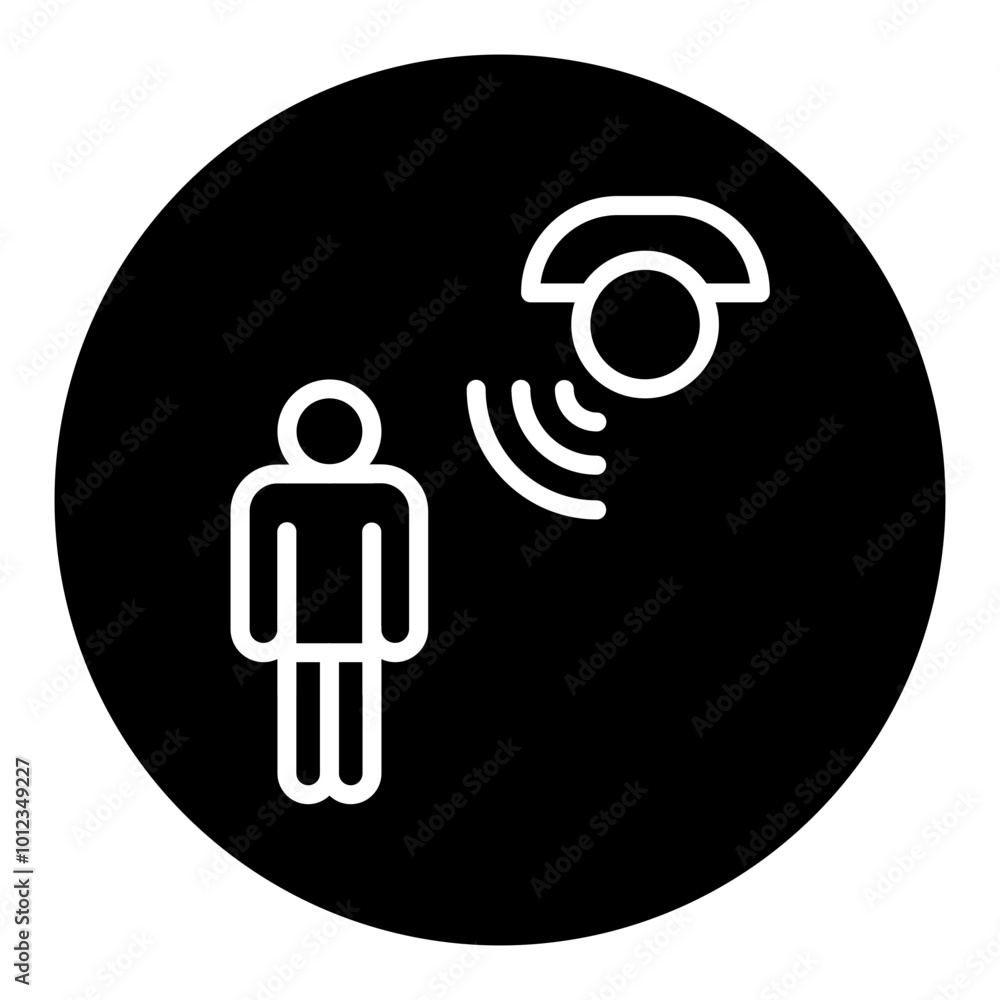 Motion Sensor Vector Icons Motion Sensor Vector Icons