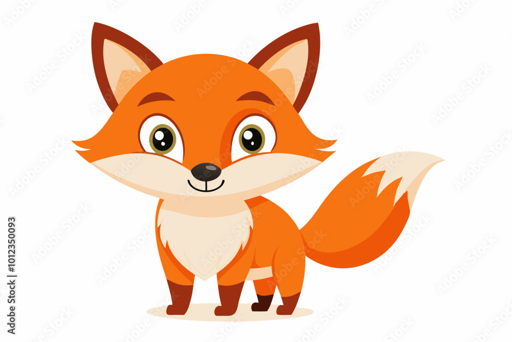 Fototapeta premium Animal Fox Clipart & Vector Designs - Cartoon, Line Art & Cutter-Friendly Graphics, Fox vector designs: cartoons, line art, and clipart for printable and cutter-friendly projects