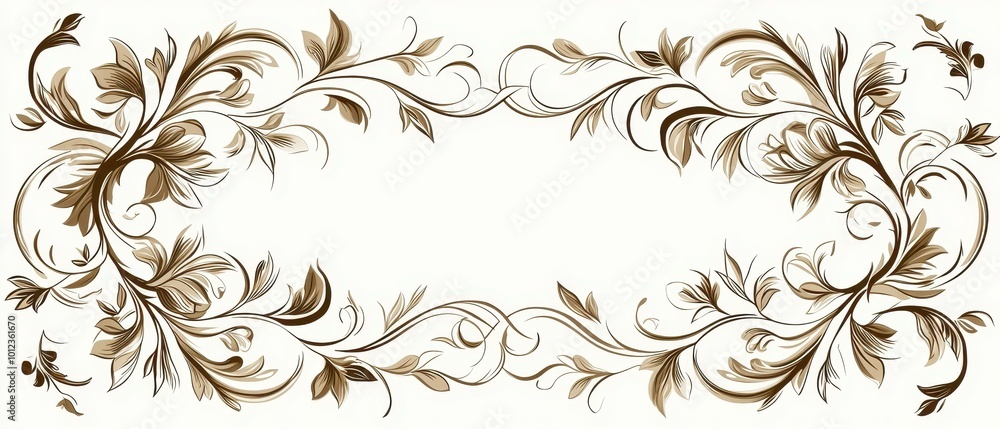Soft Muted Abstract Floral Patterns with Gentle Composition and Empty Space for Creative Use Soft Muted Abstract Floral Patterns with Gentle Composition and Empty Space for Creative Use