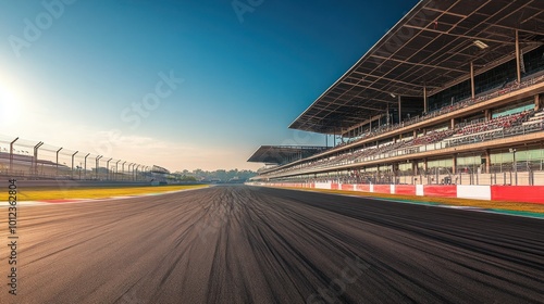 Race Track in the Sunshine