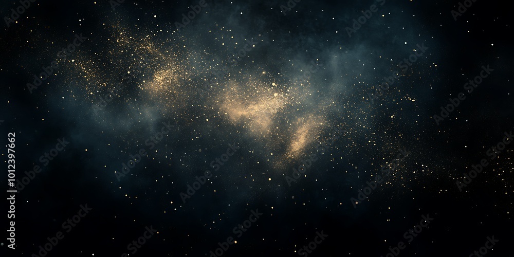 Fototapeta premium Expansive view of a starry galaxy in deep space.
