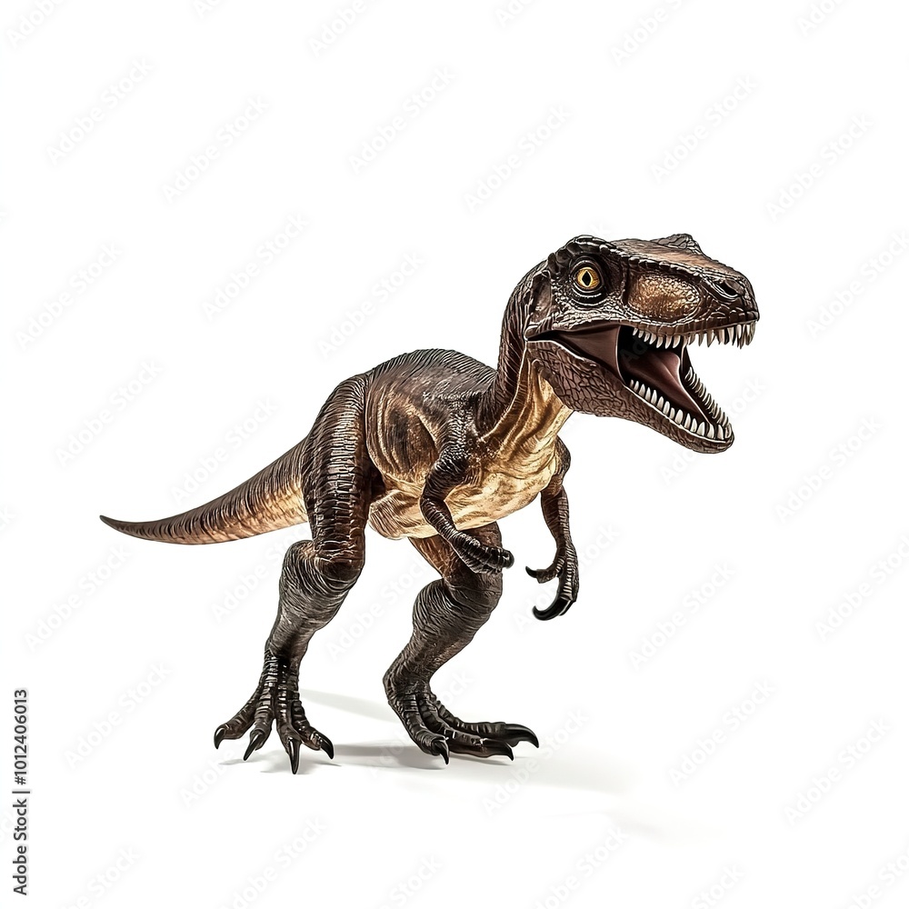 Fototapeta premium Ornithischia isolated on white background 