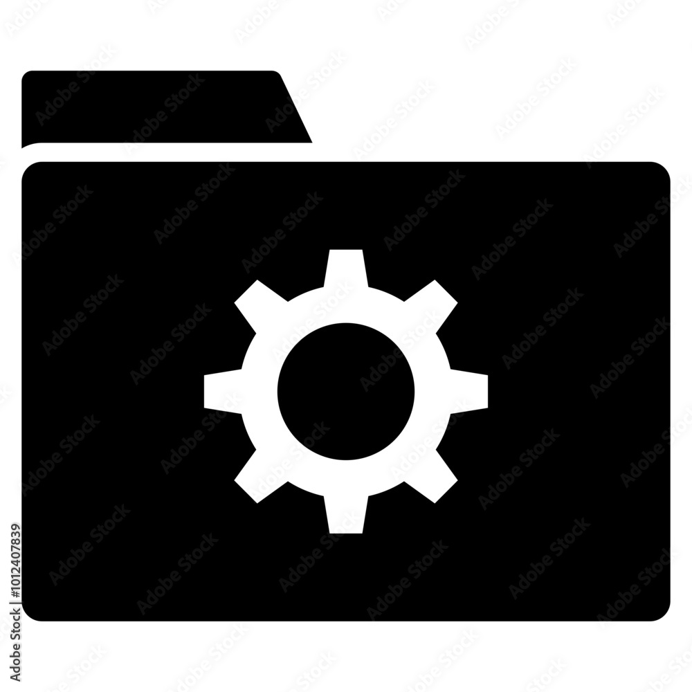 Folder Setting Icon Element For Design Folder Setting Icon Element For Design