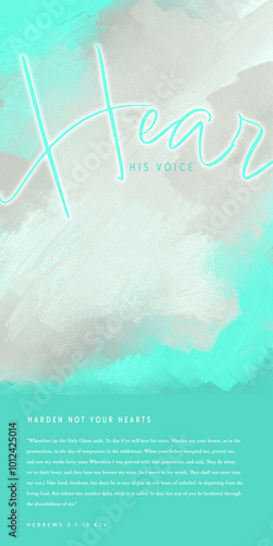 Foto Hear His Voice-Bible Vs