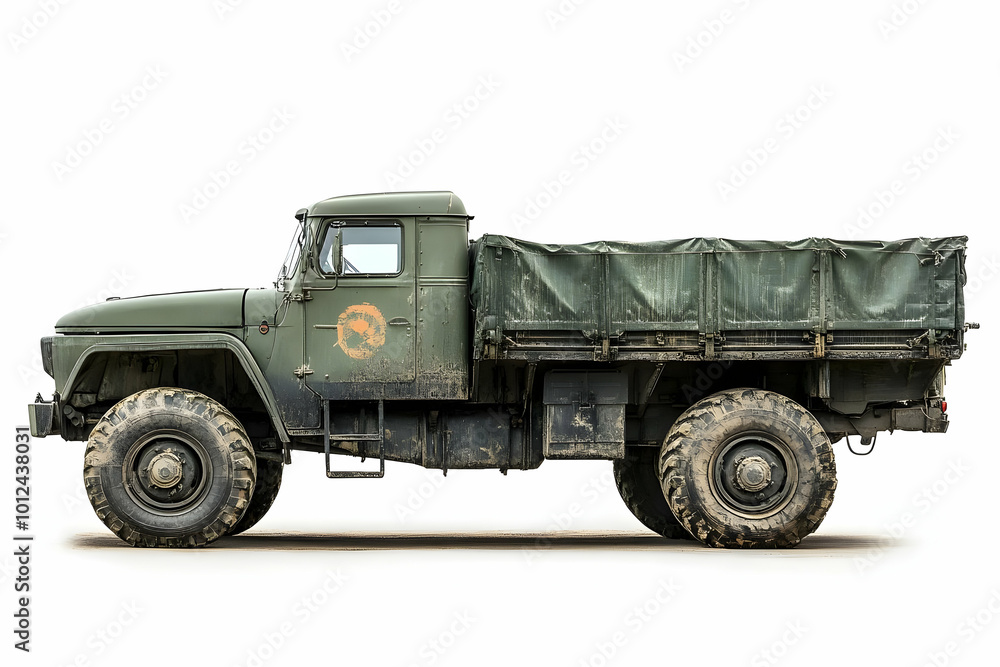 Green Military Cargo Truck Photo - Off-Road Vehicle Green Military Cargo Truck Photo - Off-Road Vehicle