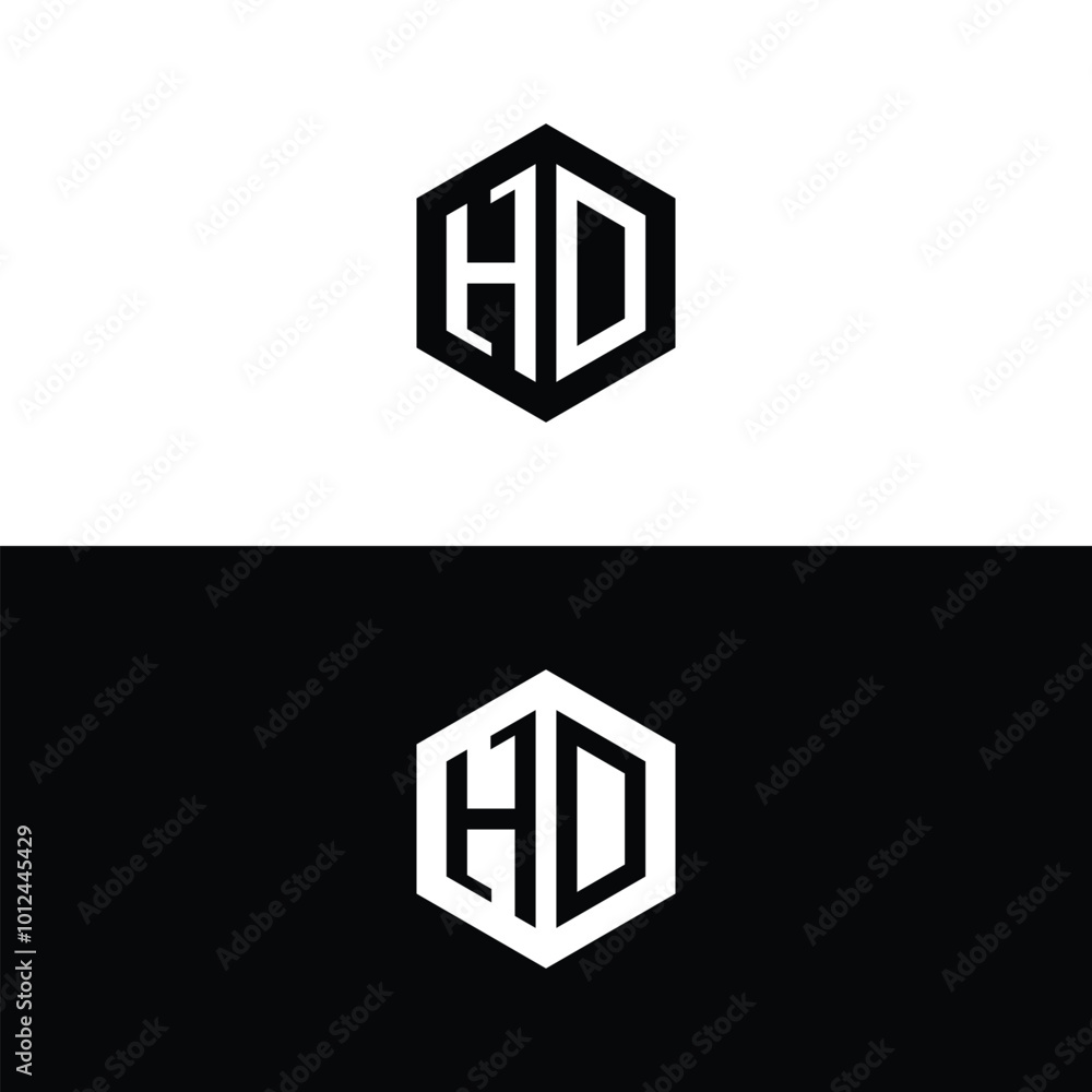 Geometric HD Monogram Logo Geometric HD Monogram Logo