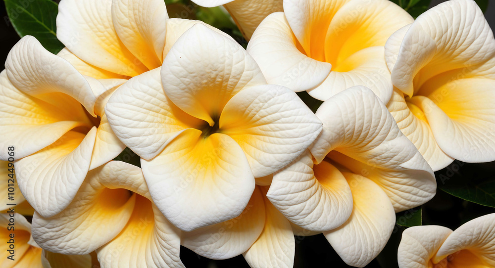 Cream gardenia flowers background Cream gardenia flowers background