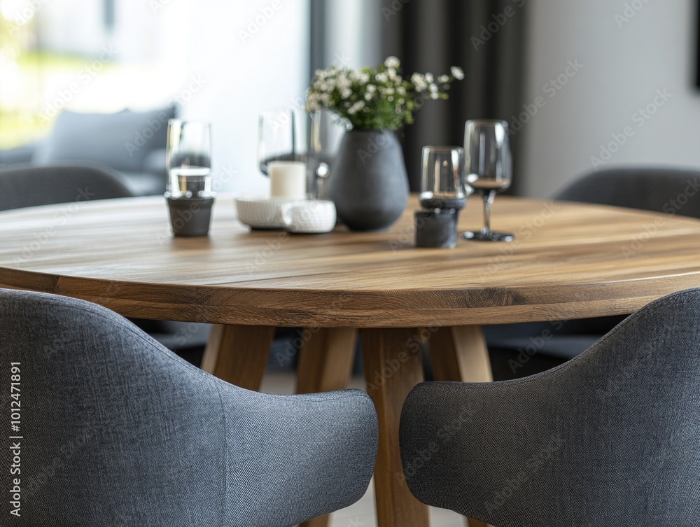 Contemporary Home Dining Room Table and Chairs Contemporary Home Dining Room Table and Chairs