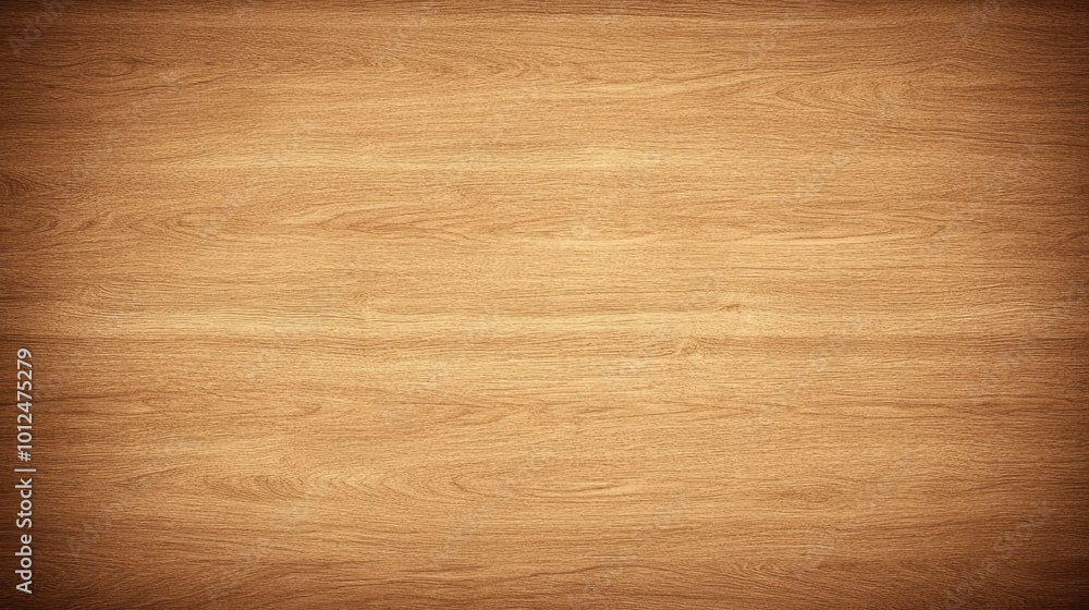 Fototapeta premium Smooth, light wood grain texture background with subtle knots and lines, perfect for product photography or design backdrops. -