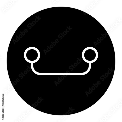 Towel Hanger Vector Icons
