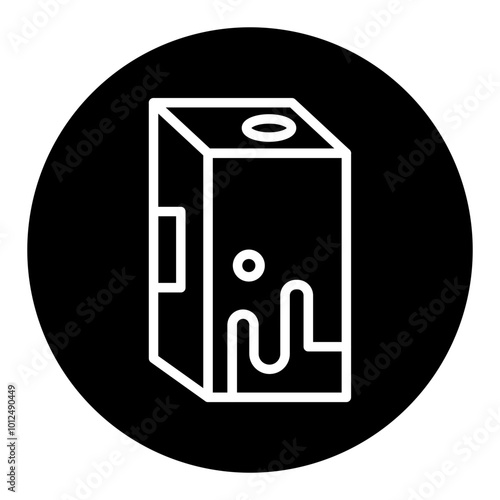 Milk Carton Vector Icons