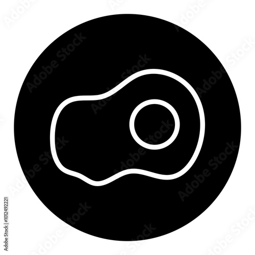 Fried Egg Vector Icons