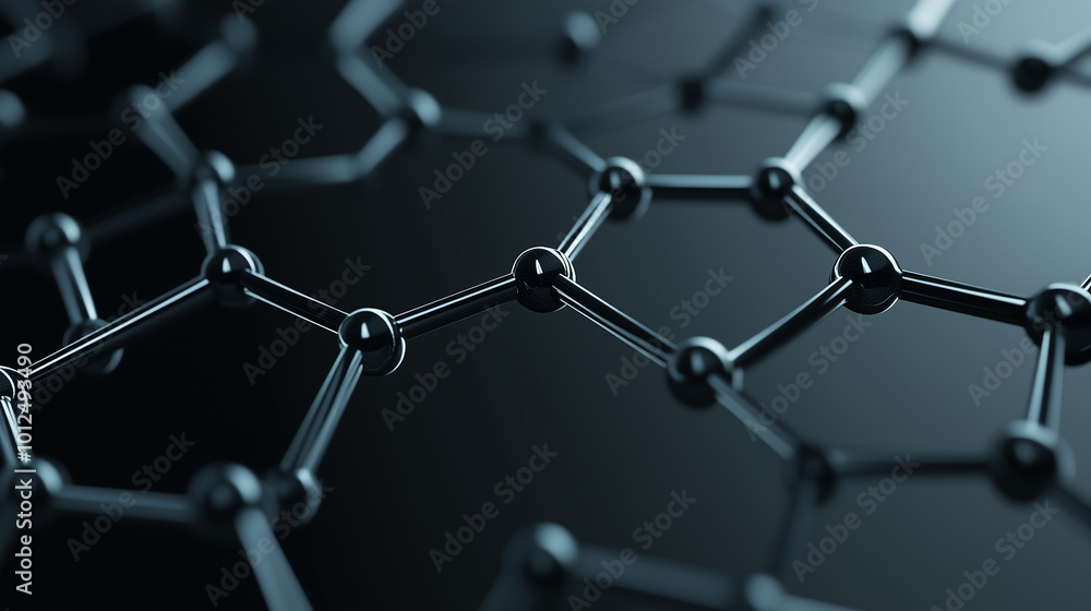 Abstract Molecular Structure Background Abstract Molecular Structure Background