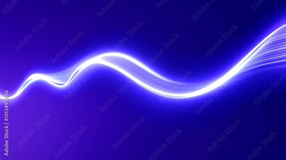Electric Blue Energy Wave Electric Blue Energy Wave