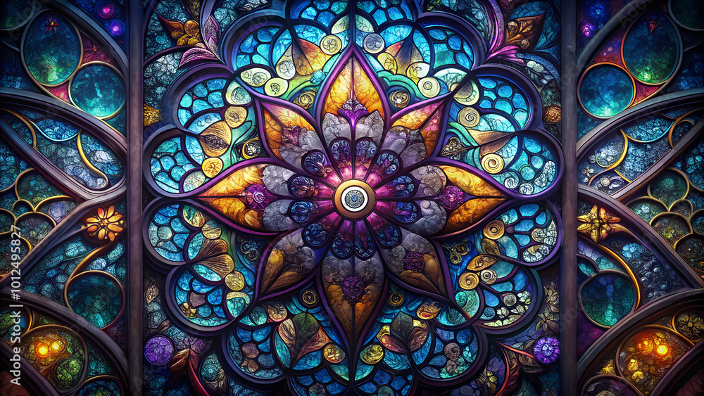Dark stained glass patterns Dark stained glass patterns