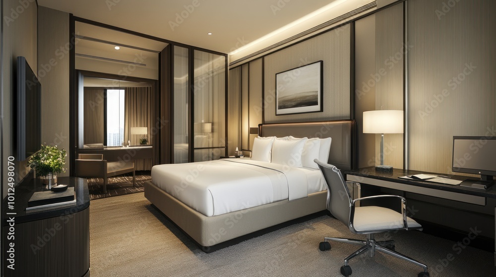 Modern Hotel Room Interior Design Modern Hotel Room Interior Design
