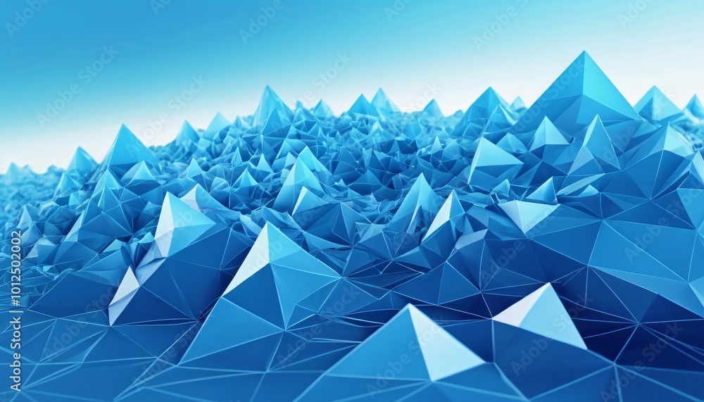 Beautiful illustration low poly style landscape Beautiful illustration low poly style landscape