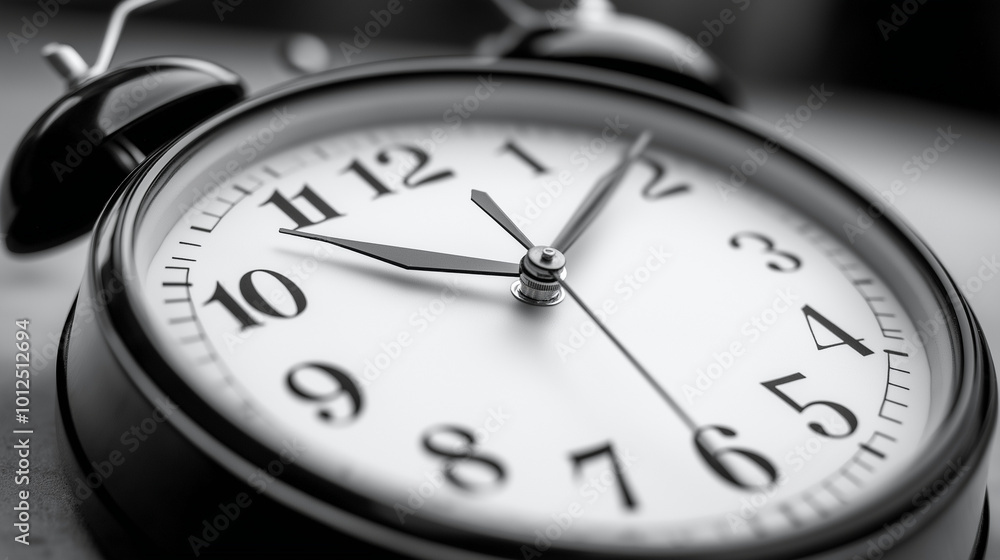 Clock Turning Back, featuring an analog clock with the hour hand moving backward, with copy space, Daylight Savings Time Ends Clock Turning Back, featuring an analog clock with the hour hand moving backward, with copy space, Daylight Savings Time Ends