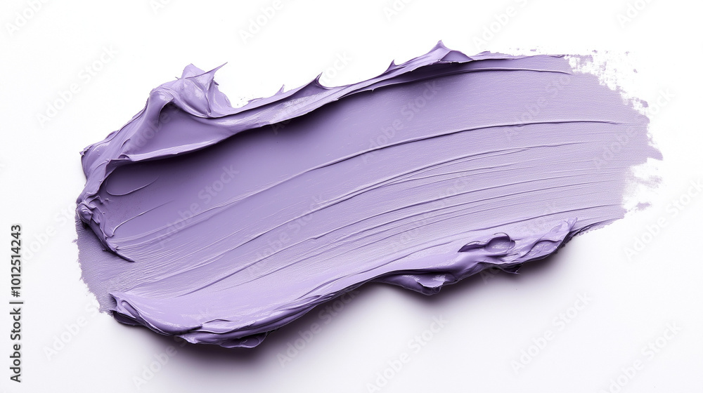 a single, elegant swatch of dusty lavender gray lipstick on white background, with soft color gradients and subtle sheen to highlight the texture and glossiness of lip makeup a single, elegant swatch of dusty lavender gray lipstick on white background, with soft color gradients and subtle sheen to highlight the texture and glossiness of lip makeup