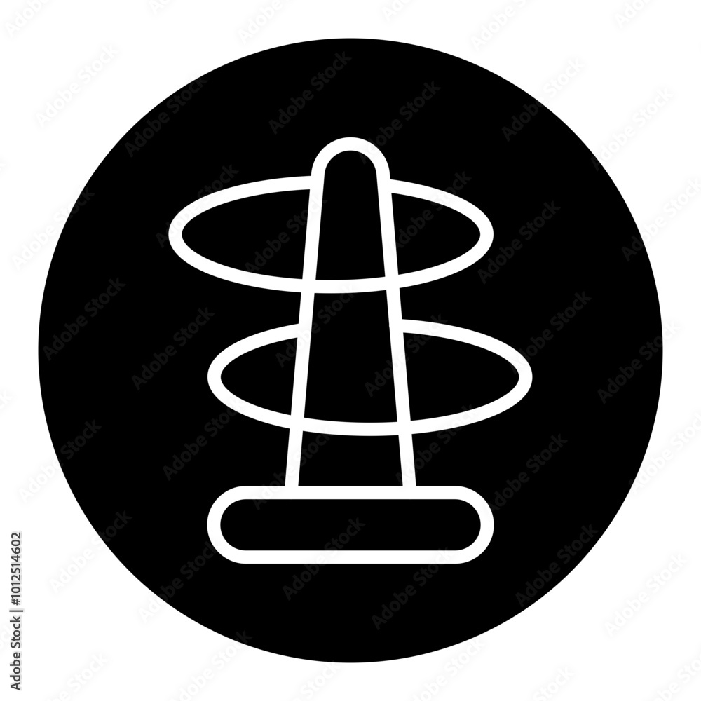 Ring Toss Vector Icons Ring Toss Vector Icons