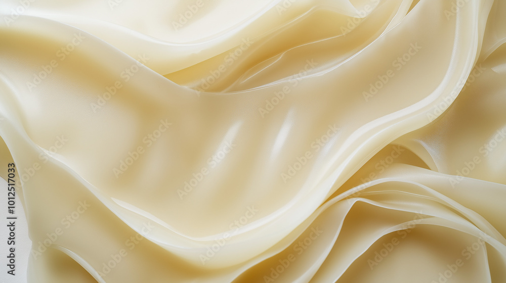 a single, elegant swatch of rice vinegar on a white background, with soft color gradients and a subtle sheen to highlight the texture and glossiness of the vinegar a single, elegant swatch of rice vinegar on a white background, with soft color gradients and a subtle sheen to highlight the texture and glossiness of the vinegar