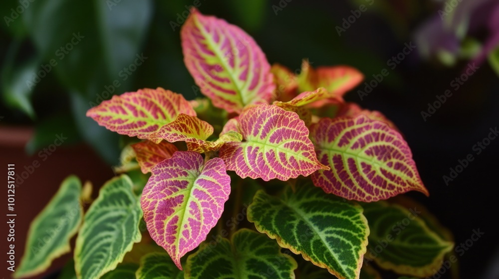 Close-up of Vibrant Coleus Plant Close-up of Vibrant Coleus Plant