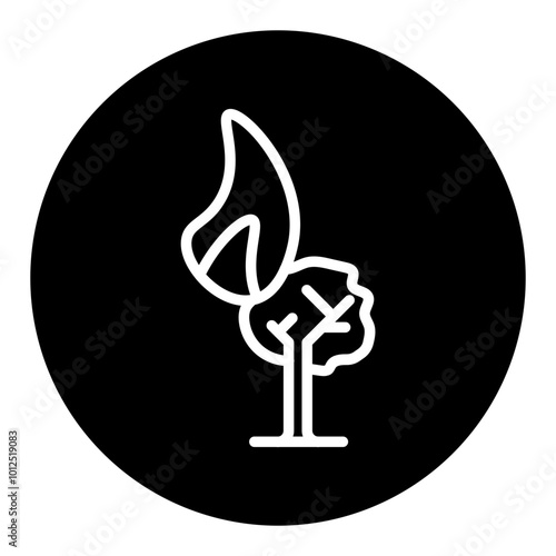 Wildfire Vector Icons