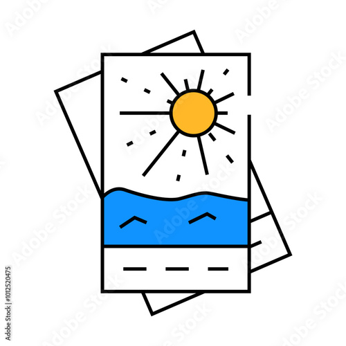 cards magis accessory line icon vector. cards magis accessory sign. isolated symbol illustration