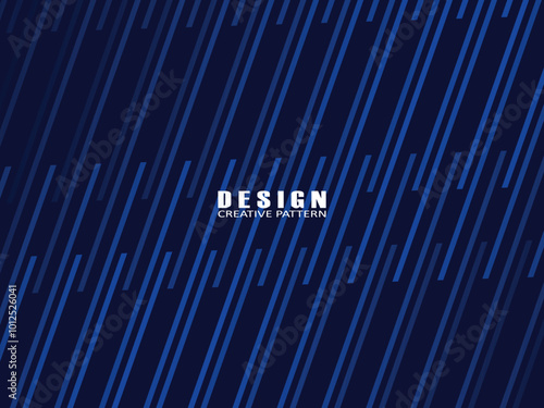 Premium background design with diagonal shiny blue lines pattern. Vector horizontal template for banner ,digital business, contemporary formal invitation, luxury voucher, prestigious gift certificate.