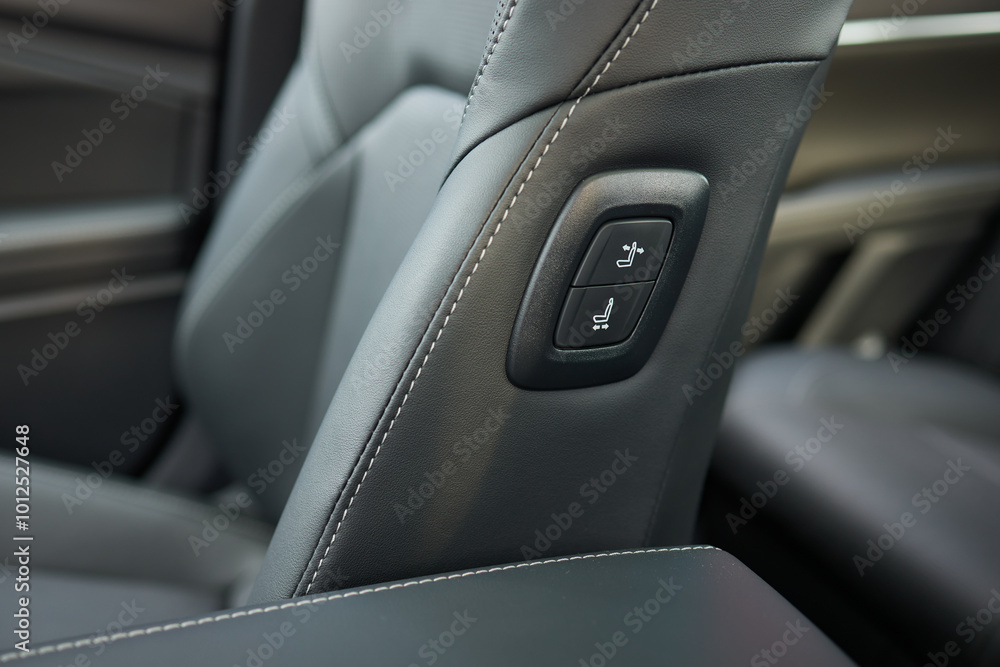 Explore the intricate functions of premium luxury car seat control buttons in detail Explore the intricate functions of premium luxury car seat control buttons in detail