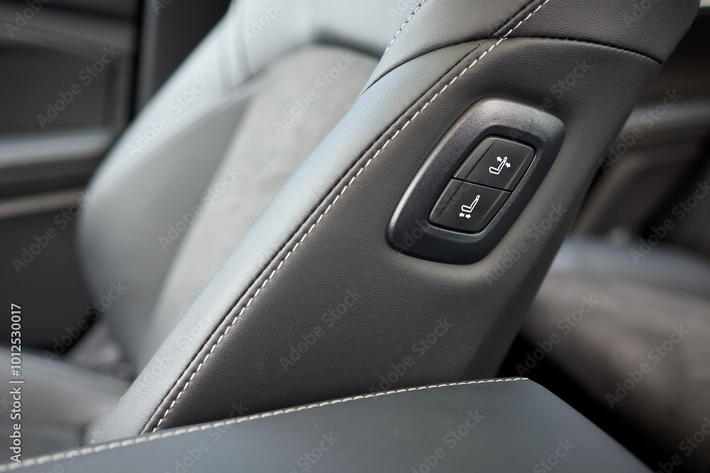 Explore the intricate functions of premium luxury car seat control buttons in detail Explore the intricate functions of premium luxury car seat control buttons in detail