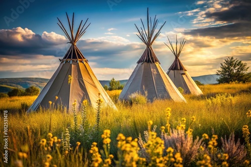 Captivating Teepees Amongst Nature: A Journey into Indigenous Heritage and Culture