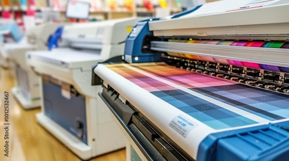 High-Quality Printing Services: Office Plotter and Professional Format Photocopier with Color Ribbons High-Quality Printing Services: Office Plotter and Professional Format Photocopier with Color Ribbons