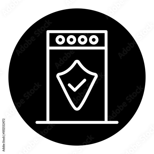 Security Gate Vector Icons