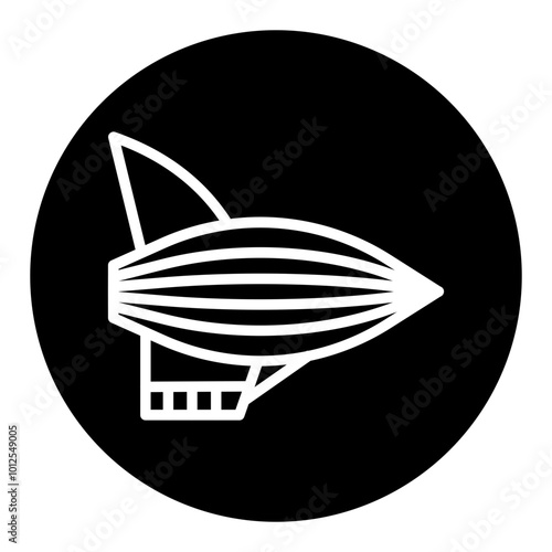 Zeppelin Vector Icons