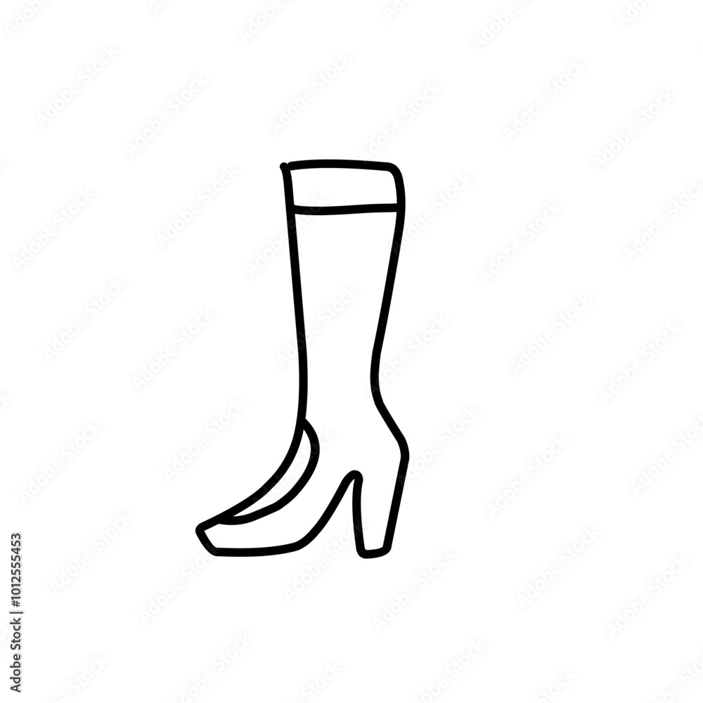outline of women's fashion shoes outline of women's fashion shoes