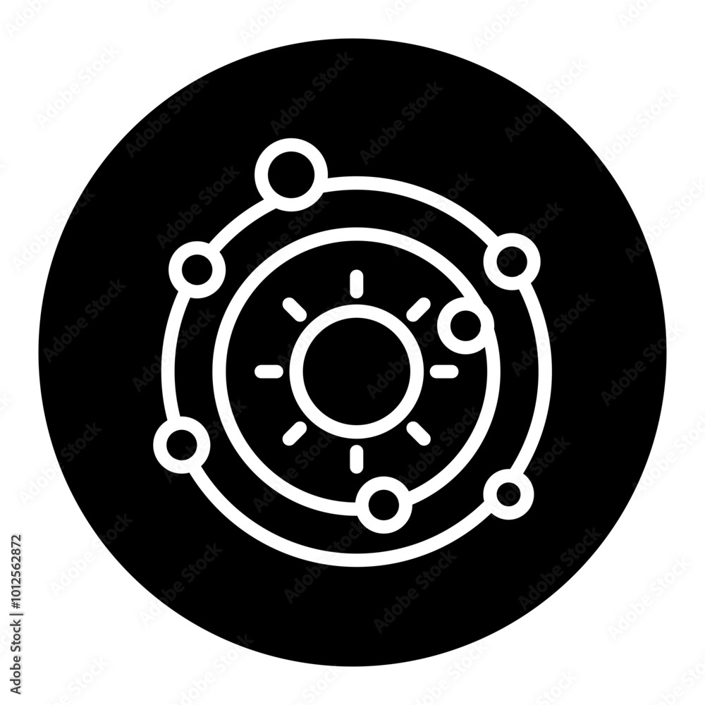 Solar System Vector Icons Solar System Vector Icons