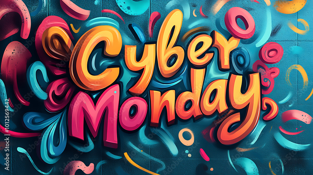 Bright Swirling Shapes for Vibrant Designs Bright Swirling Shapes for Vibrant Designs