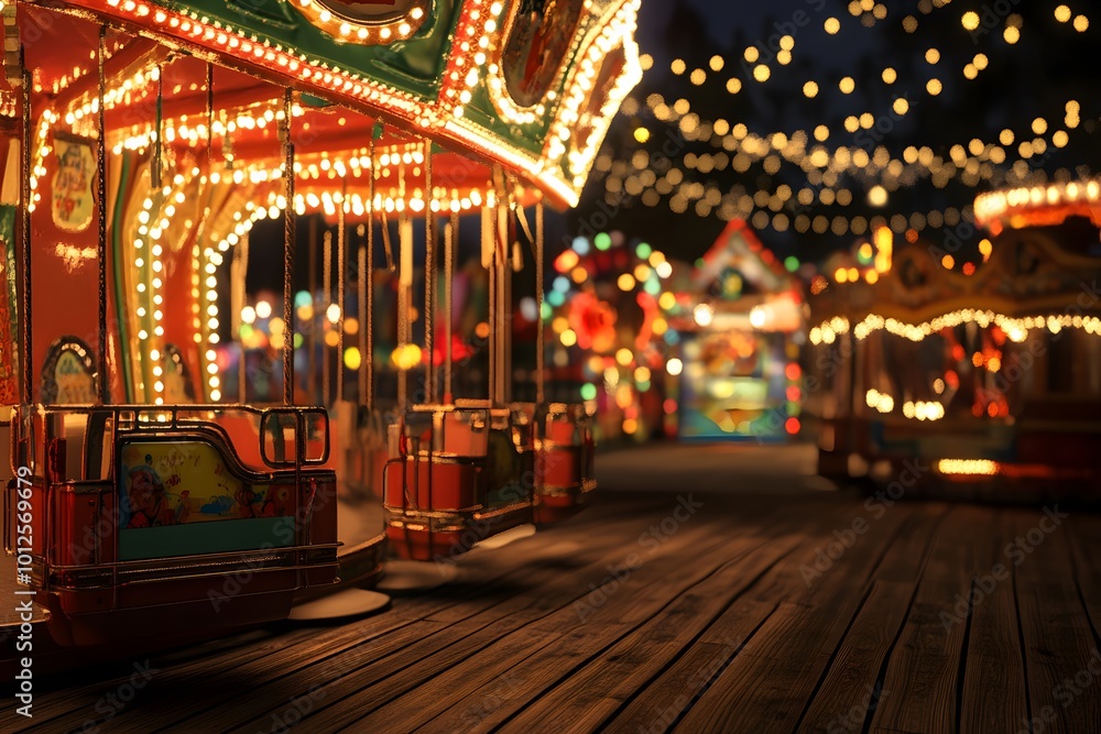Carnival Night: A Festive Atmosphere Carnival Night: A Festive Atmosphere