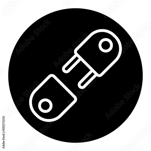 Disconnect Switch Vector Icons
