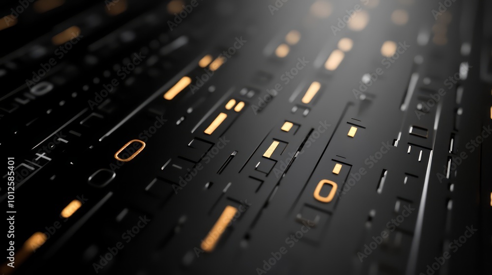 Digital technology background for advanced technological operations. Binary code, AI, data transmission, encryption, and digital archives. Digital technology background for advanced technological operations. Binary code, AI, data transmission, encryption, and digital archives.